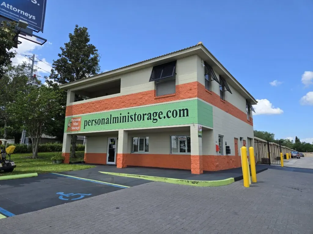 Entrance at Personal Mini Storage