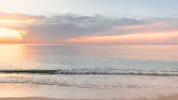 Watch the sunset on the Gulf Coast to see the breathtaking colors of the sky.