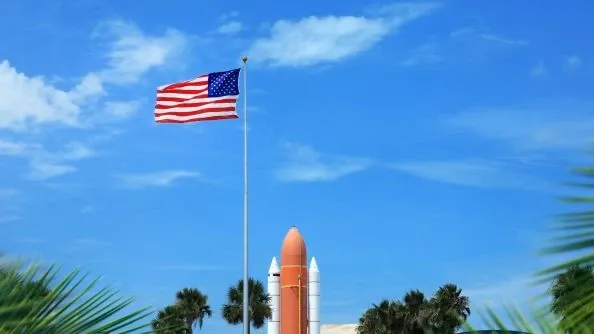 Check out cool indoor places like the Kennedy Space Center.