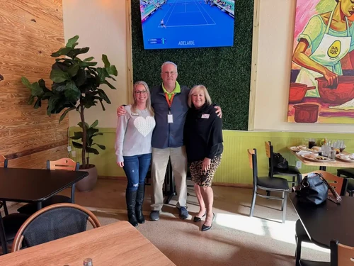 Personal Mini Storage employees at a Fruitland Park, FL Chamber of Commerce event