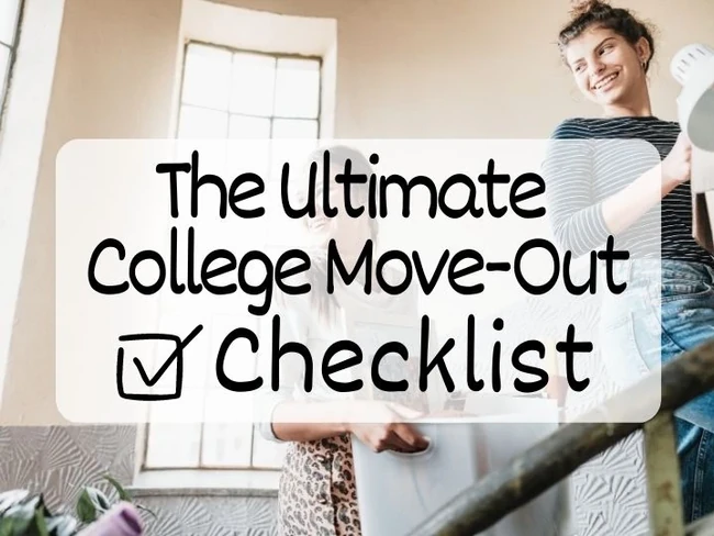 Featured image for The Ultimate College Move-Out Checklist