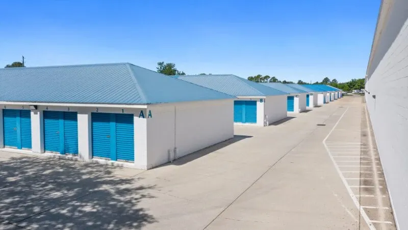 Side view to the Units
