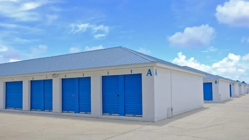 Second view to the units