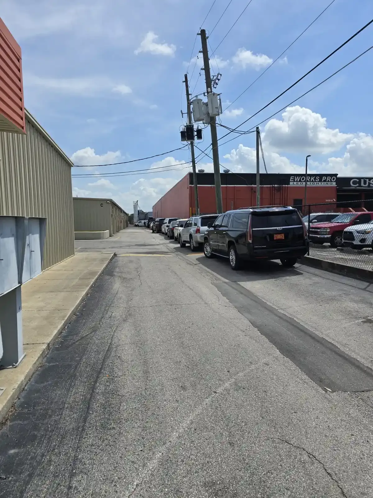 Forsyth Storage parking