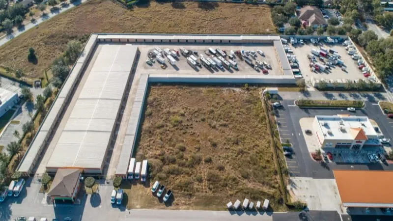 Aerial view of Personal Mini Storage