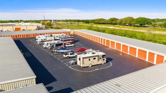 Parking Spaces at Personal Mini Storage facility