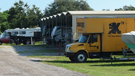 Boat and RV outdoor parking