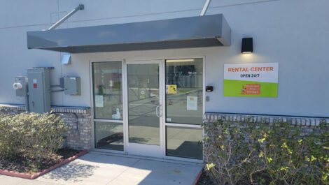 Self-storage facility office in DeLand, FL