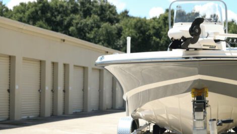 Boat and RV outdoor parking