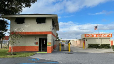 Self storage facility office in Orlando, FL