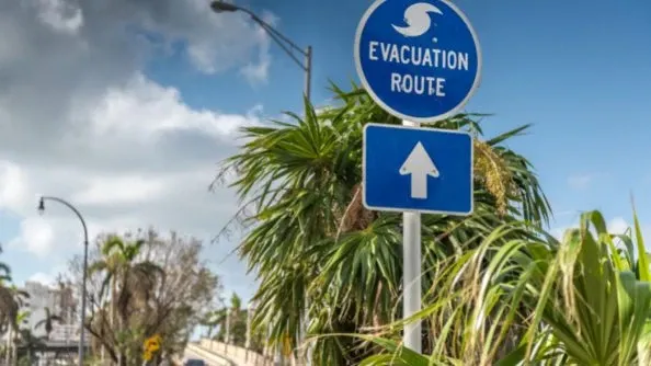 Be aware of evacuation routes in your area in case you need to leave.