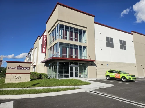 Town Storage storage facility exterior view