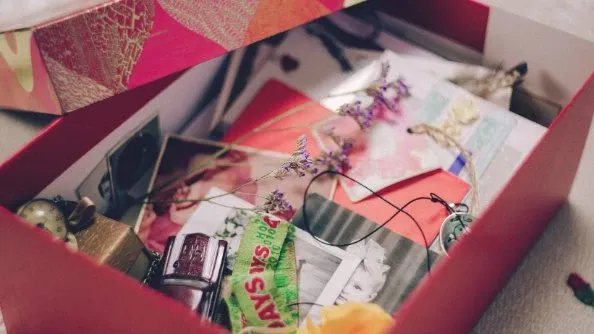 Allow your partner to save special keepsakes and memories while still making space at home.