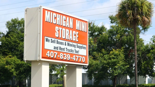 Michigan Mini Storage storage facility exterior view